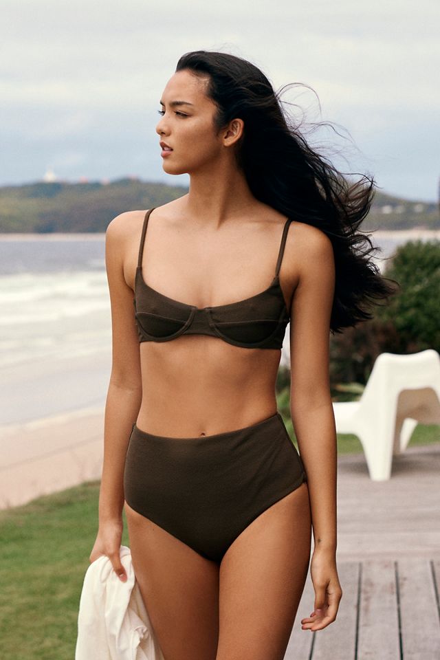 Moderate high 2024 waisted bikini