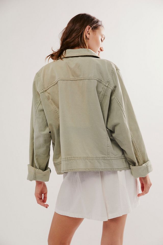 【値下げ中】Everyday Denim Jacket S Z Supply Miles Denim Jacket - Oversized Jean Jacket | One