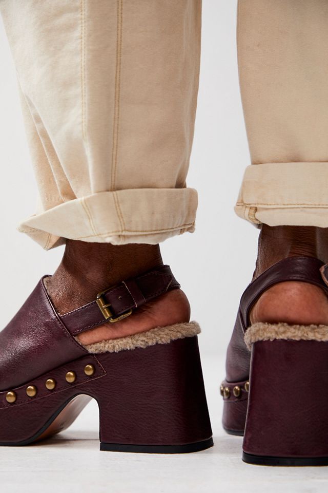 Autumn Studded Platform Clogs #2