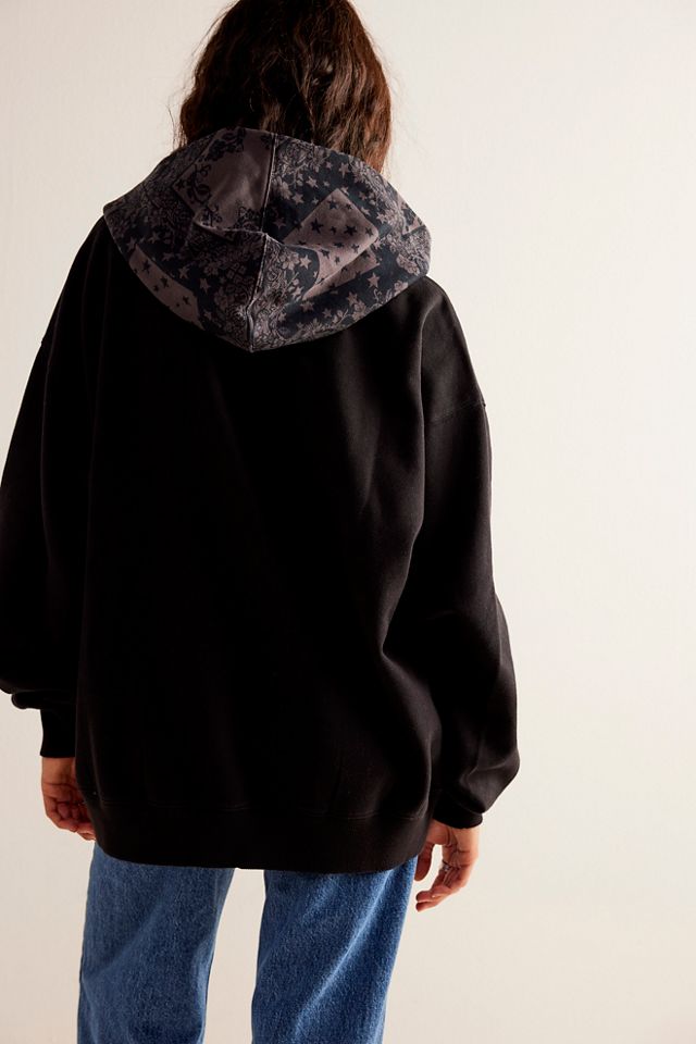 Sweat à capuche imprimé It's A Vibe #1