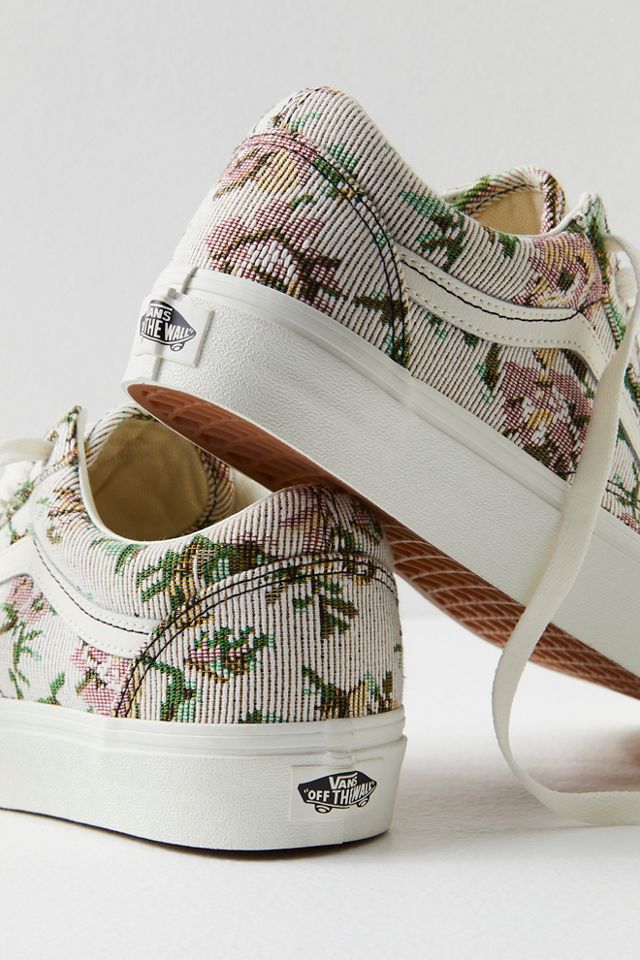 Old Skool Tapestry Floral Sneakers