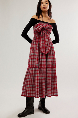 Damson Madder Pia Midi Dress | Free People