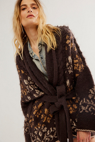 Free People Cable Stitch Cardi main image 1
