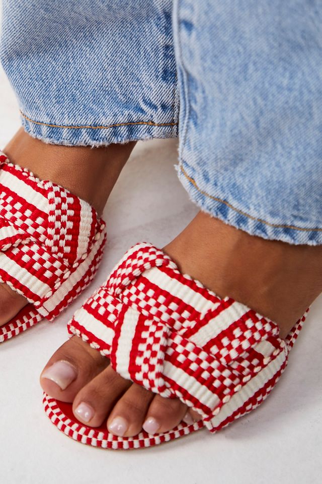 Chaussures à talon tissées Claudia #1
