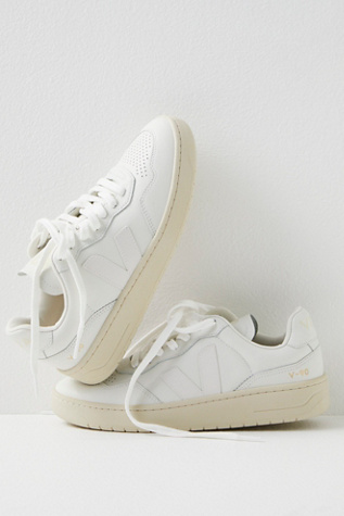 Veja V-90 Trainers Shoe at Free People in Extra White, Size: EU 39