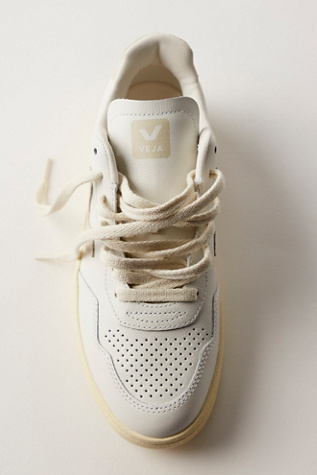 Veja V-90 Trainers Shoe at Free People in Extra White/Natural, Size: EU 37