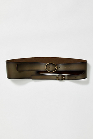 Hyde Hip Belt by FP Collection at Free People in Eucalyptus, Size: M/L