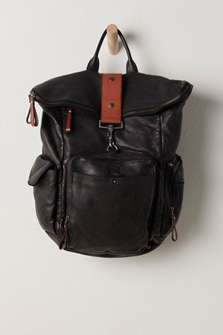 Brigade Leather Backpack