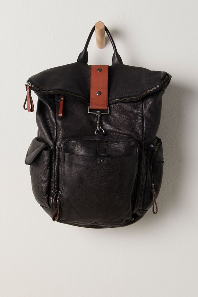 Brigade Leather Backpack #1