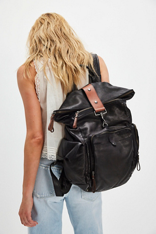 Brigade Leather Backpack