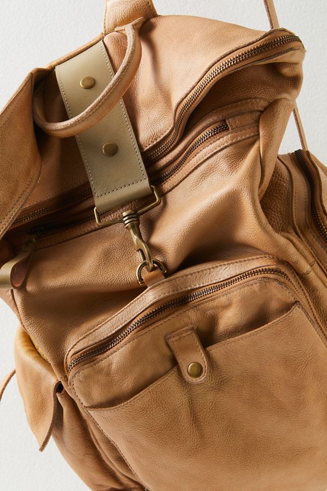 Brigade Leather Backpack