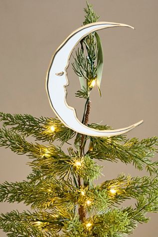 Crescent Moon Tree Topper