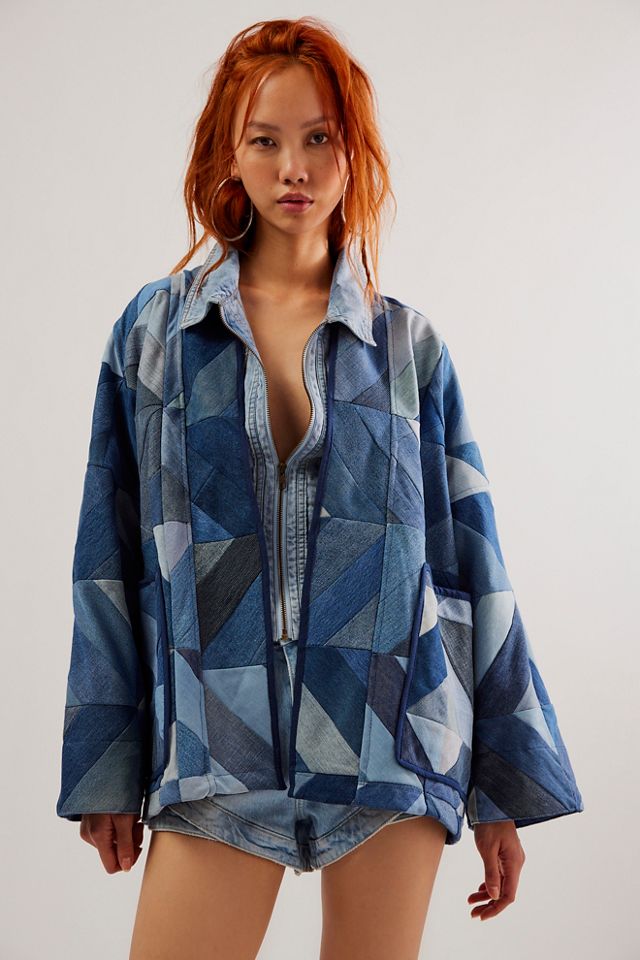 Sissel Edelbo Elliot Patchwork Denim Jacket #1
