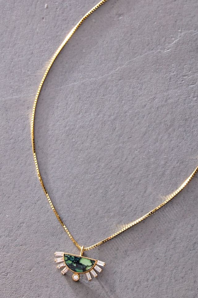 Young in the Mountains Rising Sol Necklace #1