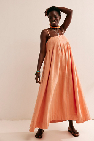 All For Sun Maxi by free-est at Free People in Coral Pink, Size: Large