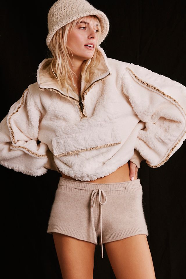 Free people hot sale cropped hoodie