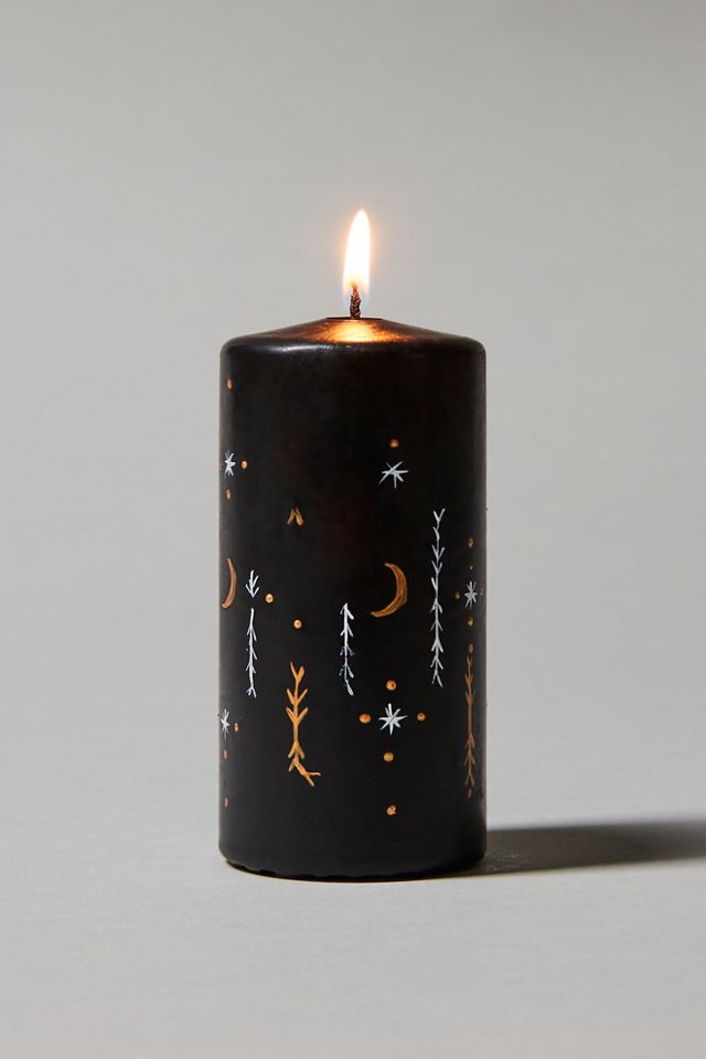 Scented Candle Glass with Leather Cover - Fp Art Collection - Fp Art Online