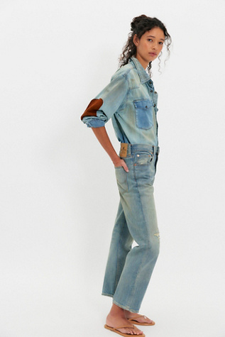 Женские джинсы Denimist Lindsay Slim Boyfriend, цвет: Индиго — фото 3