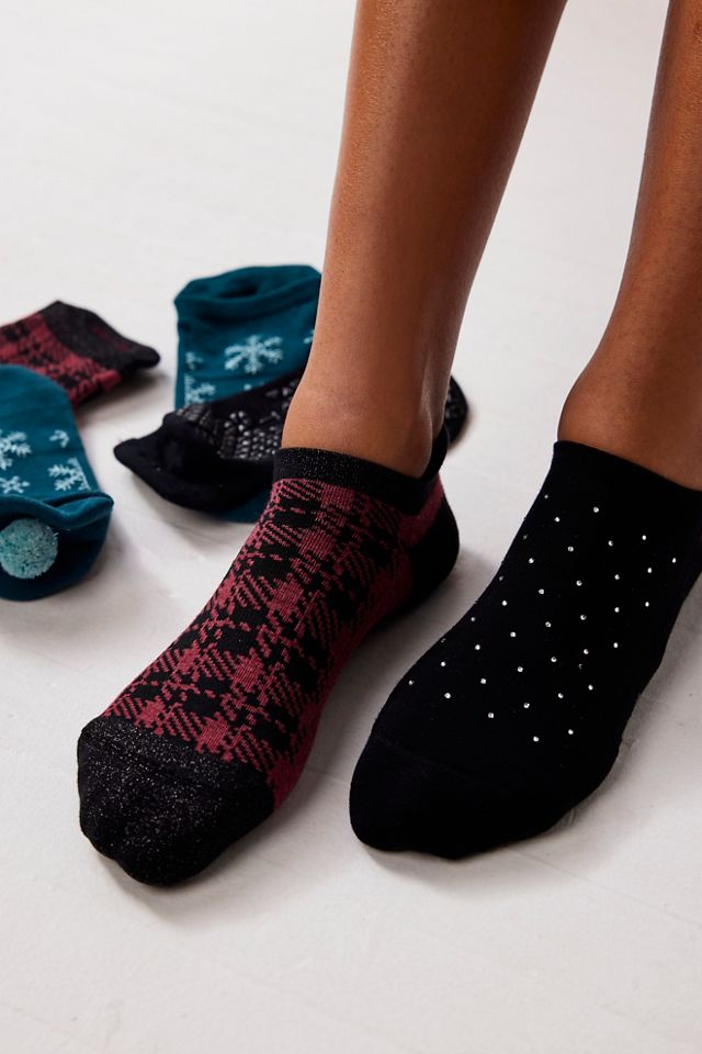 Tavi Noir Savvy Festive Grip Sock Pack