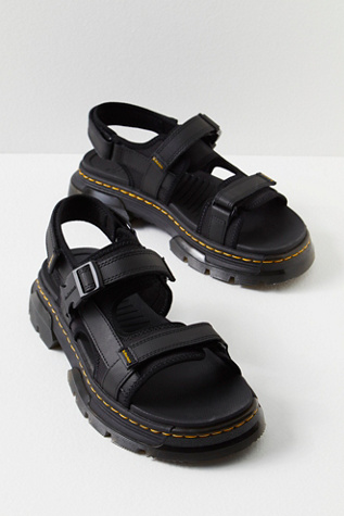 Dr. Martens Forster II Sandals at Free People in Black, Size: US 7