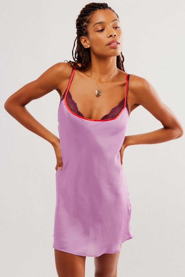  Mini Slip Dress