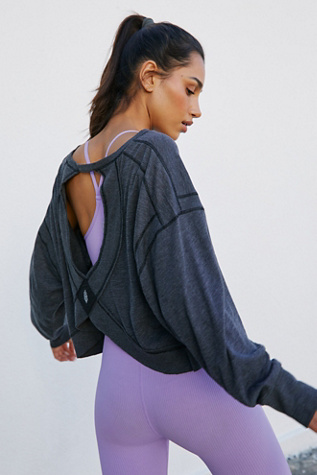 My Time Layer Top by FP Movement at Free People, Black, XS