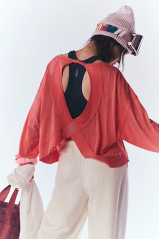 My Time Layer Top by FP Movement at Free People, Hibiscus, L