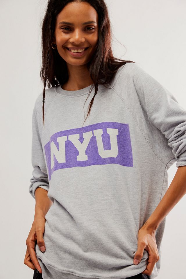 Nyu on sale crew neck