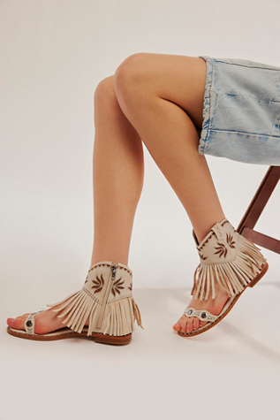 Dakota Fringe Sandals | Free People