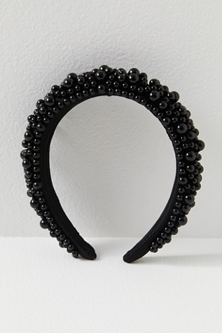 NWT Free People MATSUURA CO. 
Bailey\'s Bubble Headband - White Tonal Matsuura Co. Bailey main image 4