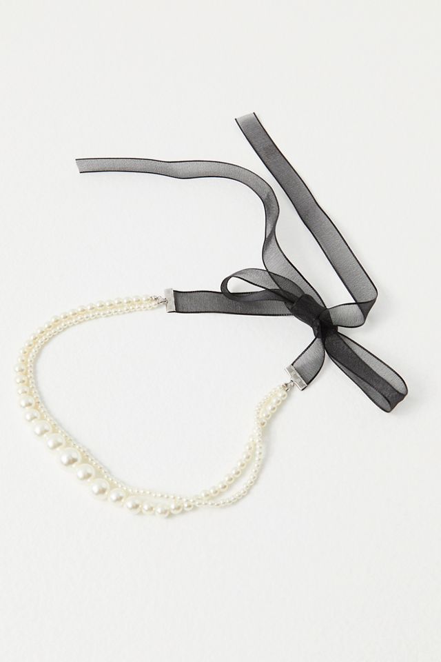Charlotte's Pearl Headband Choker #2