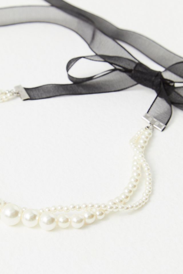 Charlotte's Pearl Headband Choker #3