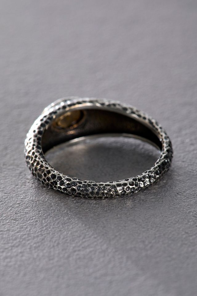 TAT2 Vintage Silver Stackable Ring #1