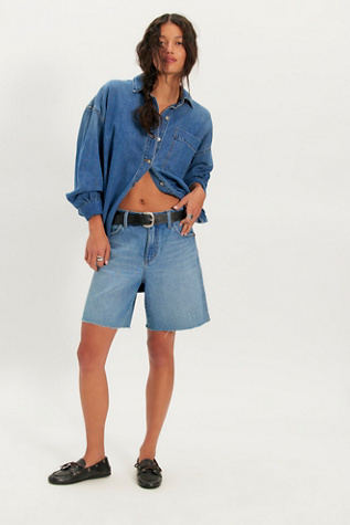 Женские шорты Wrangler Mid-Thigh Cowboy, цвет: Riyah — фото 2