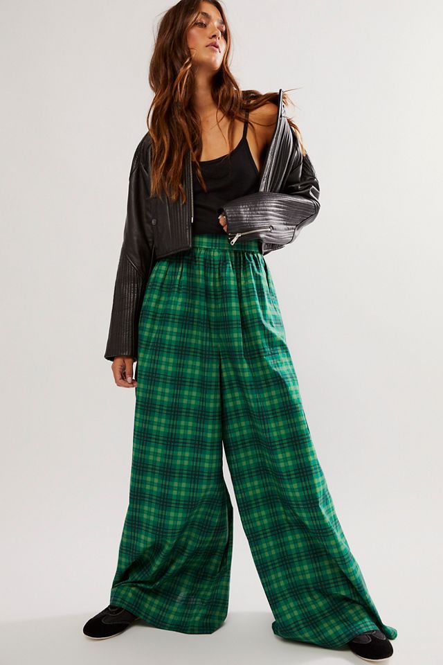 Pantalon En Daim Souple Free People - Fond Cloche - Taille 6 - Doublé - Neuf Sans étiquettes