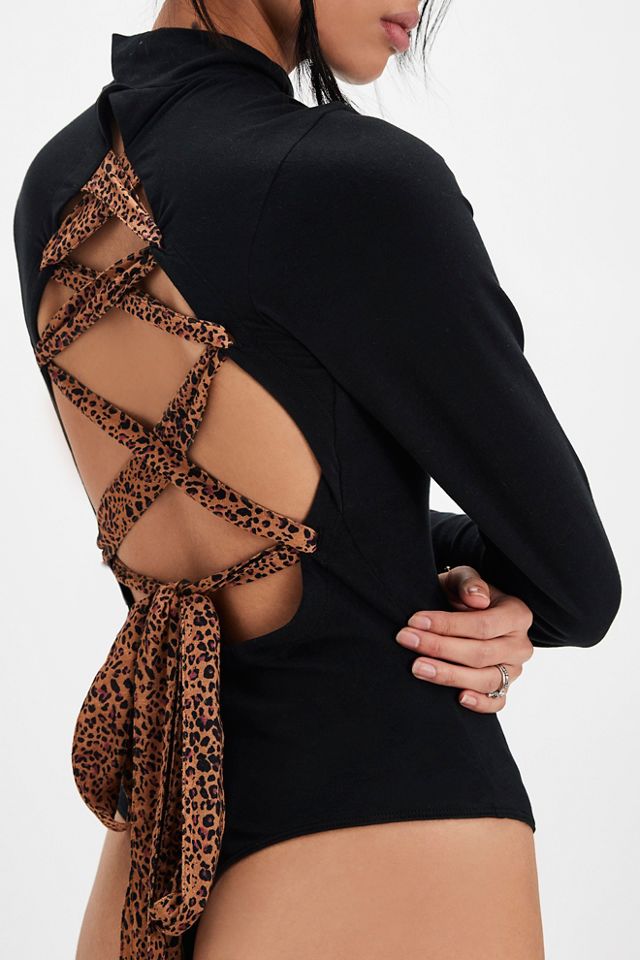 Straps In The Back Bodysuit #2