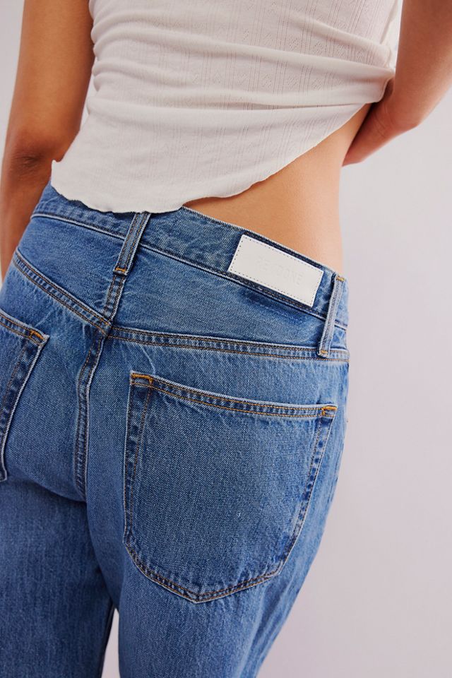 RE/DONE Loose Crop Jeans | Free People