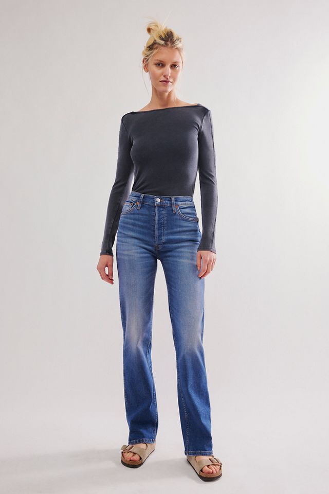 90s Fit High Rise Jeans