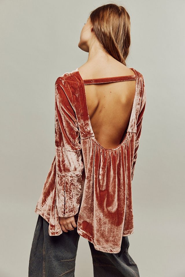 Back To Business Velvet Top #1