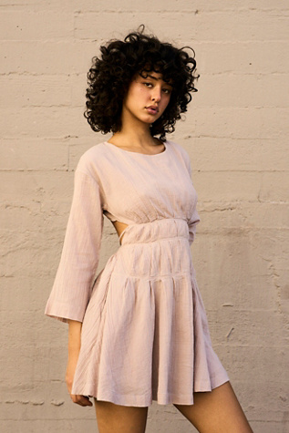 Prettiest Pleats Mini Dress | Free People