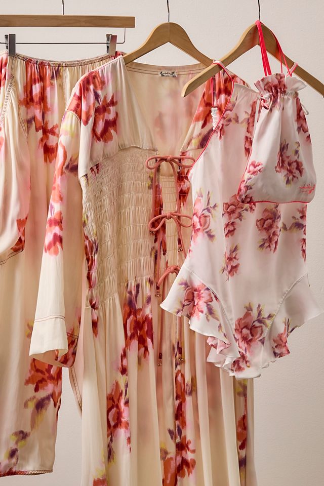 Peignoir Bright Blooms #3