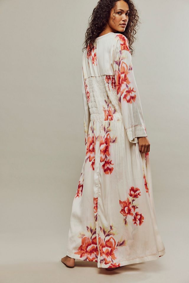 Peignoir Bright Blooms #1
