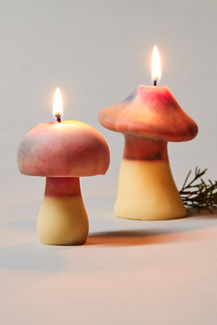 Mini Mushroom Candle