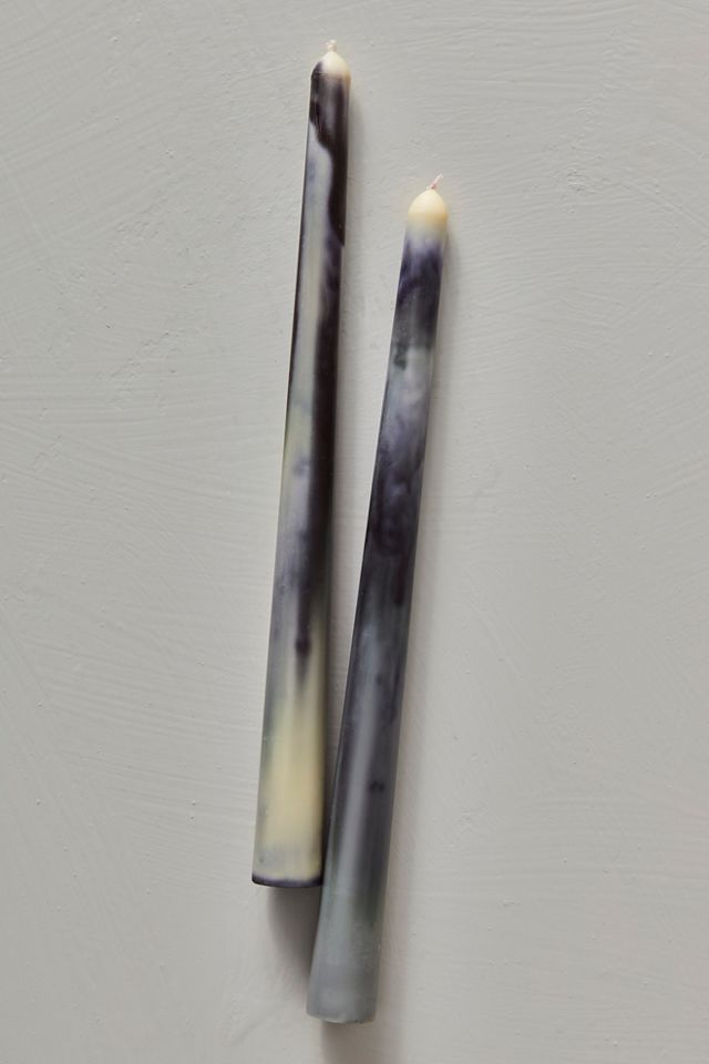 Marble Candle Taper Set #2
