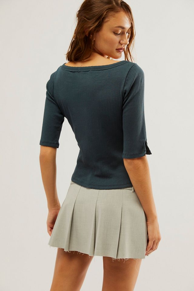 Daydreamer Ballerina Slipper Slit Sleeve Tee #1