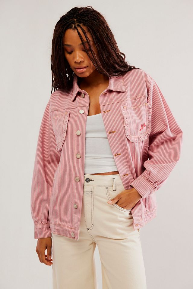 Damson Madder Frilly Fin Jacket | Free People UK