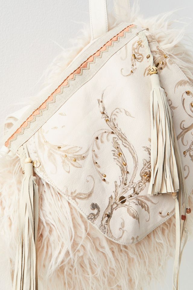 Freya Faux Fur Backpack #2