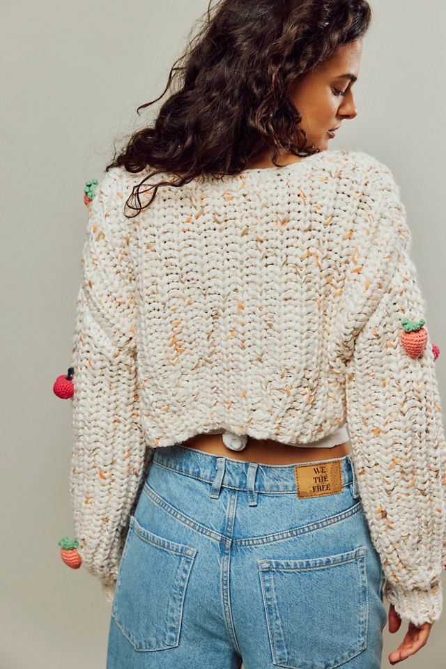 Free people outlet distressed sweater