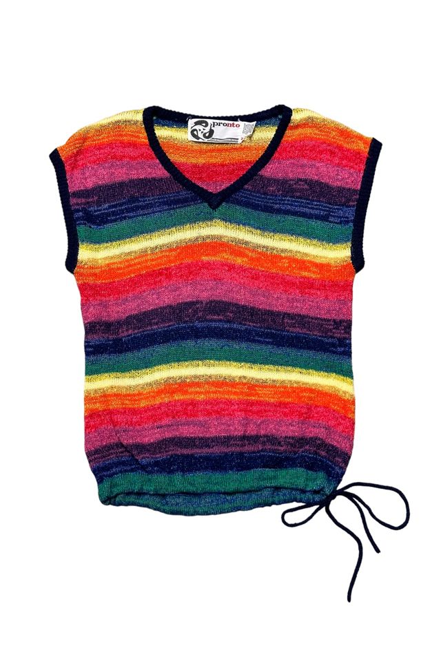 Vintage Trippy Knit Top