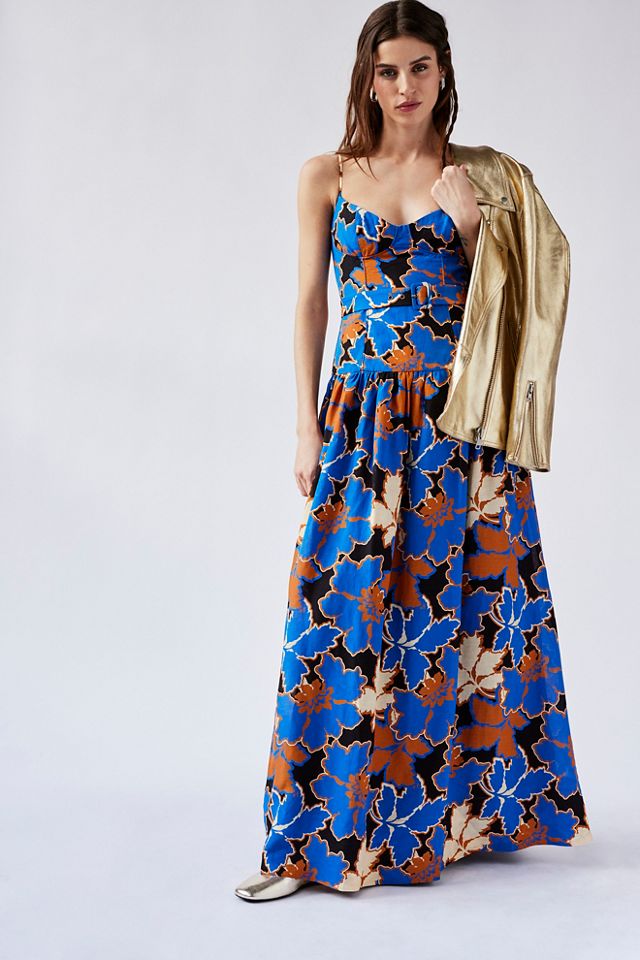 Robe longue à empiècements Shona Joy Karla #1